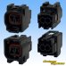 Photo4: [Sumitomo Wiring Systems] 060-type SL waterproof 2-pole coupler & terminal set