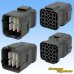 Photo2: [Sumitomo Wiring Systems] 090-type DL waterproof 16-pole male-coupler (2)