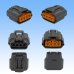 Photo4: [Sumitomo Wiring Systems] 090-type DL waterproof 4-pole coupler & terminal set (device direct attachment type) (male-side / not made by Sumitomo)