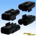 Photo4: [Sumitomo Wiring Systems] 090-type HM waterproof 2-pole coupler & terminal set (black)