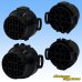 Photo4: [Sumitomo Wiring Systems] 090-type HM waterproof 8-pole coupler & terminal set (black)