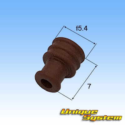 Photo4: [Mitsubishi Cable] (current [Furukawa Electric]) 090-type NMWP II waterproof 1-pole female-coupler & terminal set