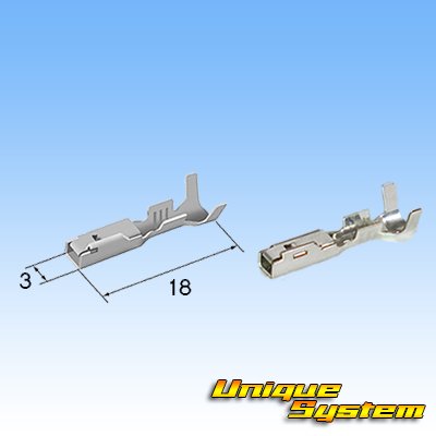 Photo3: [Sumitomo Wiring Systems] 090-type RS waterproof 2-pole female-coupler & terminal set (gray) with retainer