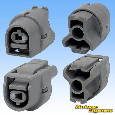 Photo2: [Sumitomo Wiring Systems] 090-type TS waterproof 1-pole female-coupler