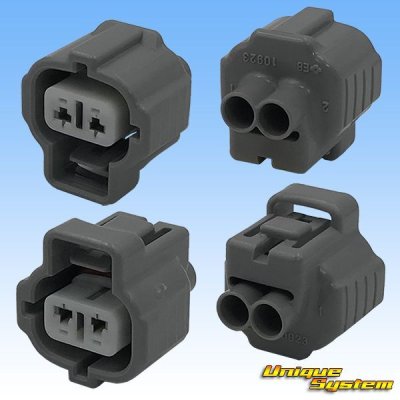 Photo2: [Sumitomo Wiring Systems] 090-type TS waterproof 2-pole female-coupler type-6