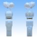 Photo3: [Sumitomo Wiring Systems] 090-type TS waterproof 2-pole male-coupler & terminal set type-3 (white)
