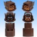 Photo3: [Sumitomo Wiring Systems] 090-type 62 series type-E waterproof 2-pole female-coupler with retainer (P5) type-1 (brown) (3)
