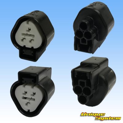 Photo2: [Mitsubishi Cable] (current [Furukawa Electric]) 090-type NMWP II waterproof 3-pole female-coupler