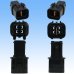 Photo3: [Mitsubishi Cable] (current [Furukawa Electric]) 090-type NMWP II waterproof 4-pole male-coupler with retainer (3)