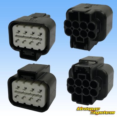 Photo2: [Mitsubishi Cable] (current [Furukawa Electric]) 090-type NMWP II waterproof 8-pole female-coupler