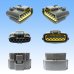 Photo3: [Sumitomo Wiring Systems] 090-type 62 series type-E waterproof 6-pole coupler & terminal set with retainer (P5) (gray) (male-side / not made by Sumitomo) (3)