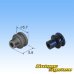 Photo4: [Sumitomo Wiring Systems] 090-type MT waterproof 1-pole male-coupler & terminal set (black) (4)