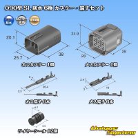 [Sumitomo Wiring Systems] 090-type SL waterproof 6-pole coupler & terminal set