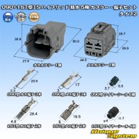 [Sumitomo Wiring Systems] 090 + 187-type TS hybrid waterproof 5-pole coupler & terminal set type-2