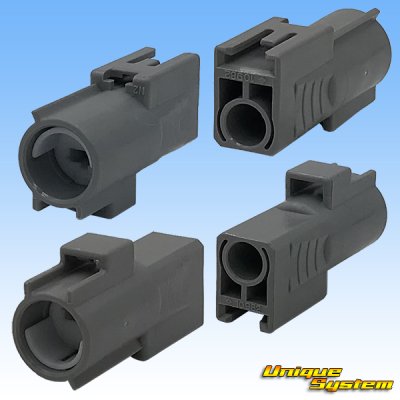 Photo2: [Sumitomo Wiring Systems] 187-type TS waterproof 1-pole male-coupler