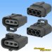 Photo4: [Sumitomo Wiring Systems] 187-type TS waterproof 3-pole coupler & terminal set