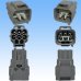 Photo3: [Yazaki Corporation] 090-type II series waterproof 6-pole male-coupler & terminal set type-2