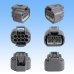 Photo2: [Yazaki Corporation] 090-type II series waterproof 8-pole female-coupler & terminal set type-1 (2)