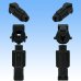 Photo3: [Yazaki Corporation] 070-type SWP waterproof 1-pole female-coupler & terminal set