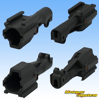 Photo2: [Yazaki Corporation] 070-type SWP waterproof 1-pole coupler & terminal set