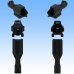 Photo3: [Yazaki Corporation] 070-type SWP waterproof 1-pole male-coupler & terminal set
