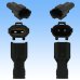 Photo3: [Yazaki Corporation] 070-type SWP waterproof 2-pole coupler & terminal set (with rear holder)