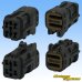 Photo4: [Yazaki Corporation] 070-type SWP waterproof 4-pole coupler & terminal set (with rear holder)