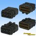 Photo4: [Yazaki Corporation] 070-type SWP waterproof 8-pole coupler & terminal set (with rear holder)