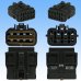 Photo5: [Yazaki Corporation] 070-type SWP waterproof 8-pole coupler & terminal set (with rear holder)