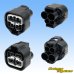 Photo2: [Yazaki Corporation] 187 + 312 hybrid waterproof series 4-pole female-coupler & terminal set (2)