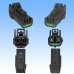 Photo5: [Yazaki Corporation] 060-type 62Z series waterproof 2-pole coupler with retainer & terminal set type-1 (gray)