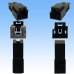 Photo3: [Yazaki Corporation] 375-type L-type non-waterproof 1-pole male-coupler with rear holder (3)