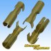 Photo3: [Yazaki Corporation] bullet-terminal waterproof-type male & female-terminal sleeve set (green) (for 0.5mm2) (3)