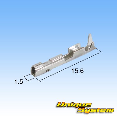 Photo3: [Yazaki Corporation] 025-type non-waterproof 16-pole female-coupler & terminal set