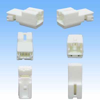 Photo2: [Yazaki Corporation] 040-type 91TK non-waterproof 3-pole male-coupler