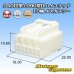 Photo1: [Yazaki Corporation] 040 III-type + 090-type II hybrid non-waterproof 10-pole female-coupler (1)