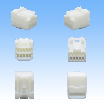 Photo2: [Yazaki Corporation] 040-type III non-waterproof 10-pole female-coupler & terminal set