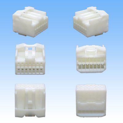 Photo3: [Yazaki Corporation] 040-type III non-waterproof 14-pole coupler & terminal set