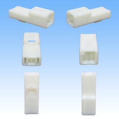 Photo2: [Yazaki Corporation] 040-type III non-waterproof 2-pole coupler & terminal set