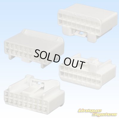 Photo2: [Yazaki Corporation] 060-typeLC (HLC) non-waterproof 18-pole female-coupler