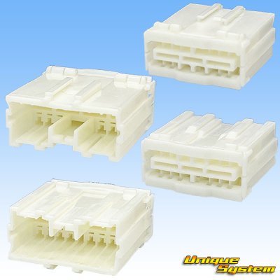 Photo2: [Yazaki Corporation] 070-type SDL non-waterproof 14-pole coupler & terminal set