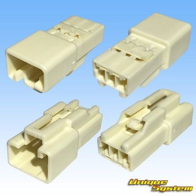 Photo2: [Yazaki Corporation] 090-type II non-waterproof 3-pole coupler & terminal set