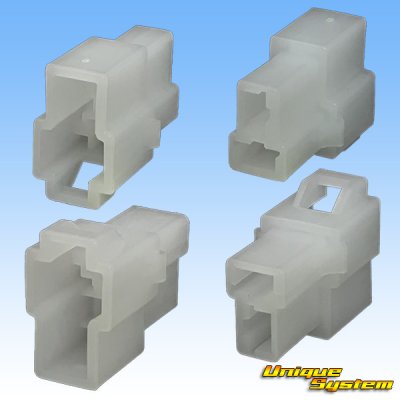 Photo2: [Yazaki Corporation] 250-type CN (B) non-waterproof 2-pole coupler & terminal set