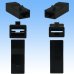 Photo3: [Yazaki Corporation] 305-type (for fusible link electric wires, etc) non-waterproof 1-pole female-coupler (black) (3)