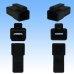 Photo3: [Yazaki Corporation] 305-type (for fusible link electric wires, etc) non-waterproof 1-pole male-coupler (black) (3)