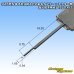 Photo2: 025-type etc. terminal extraction jig tool for coupler connectors with extraction jig insertion holes 003 (2)