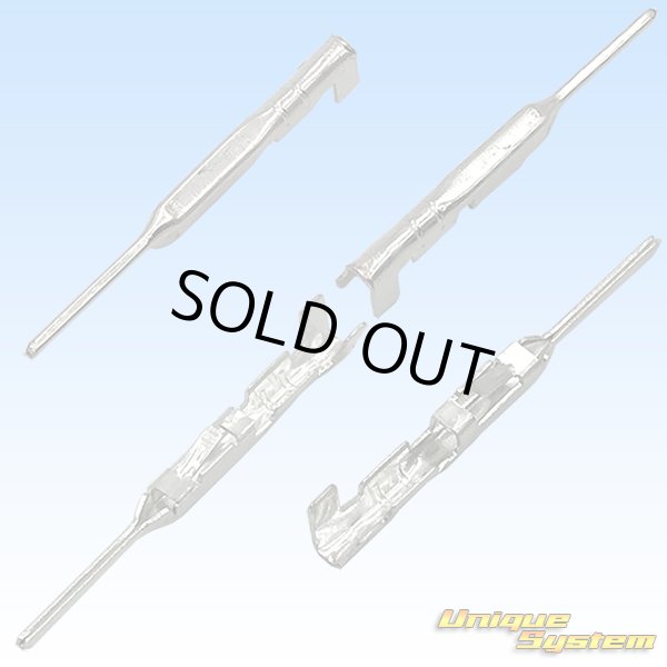 Photo2: Custom-made set products : 1500pcs / [JAE Japan Aviation Electronics] 025-type MX34 non-waterproof compatible male-coupler terminal (not made by JAE) (2)