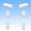 Photo3: [Mitsubishi Cable] (current [Furukawa Electric]) 040-type UC non-waterproof 2-pole coupler & terminal set (white) (3)