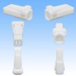 Photo2: [Mitsubishi Cable] (current [Furukawa Electric]) 040-type UC non-waterproof 2-pole male-coupler & terminal set (white) (2)