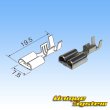Photo8: [Furukawa Electric] 187 + 250-type non-waterproof micro ISO relay connector coupler & terminal set type-4 (for double type) (8)
